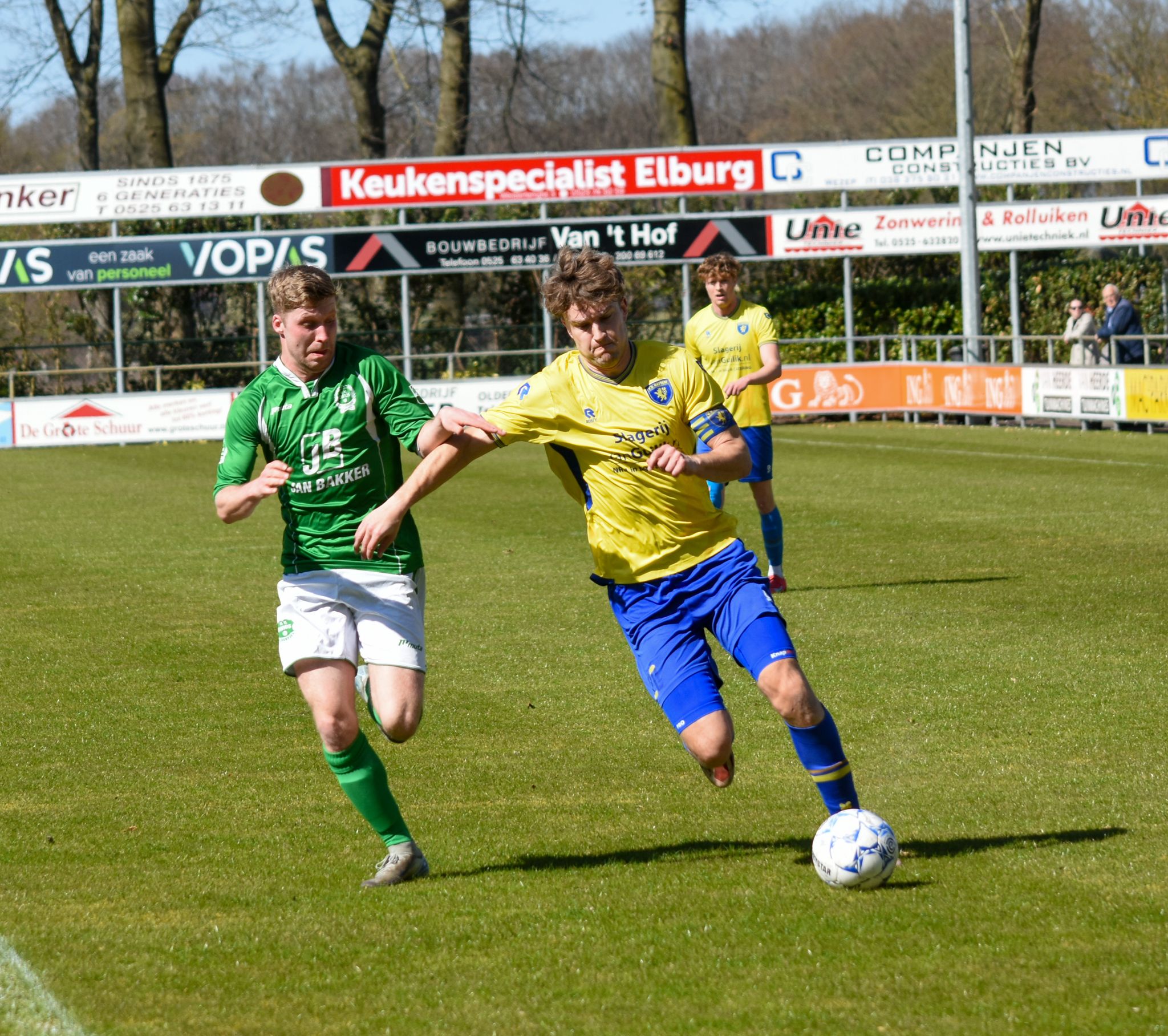 Hattem deelt de punten in Oldebroek