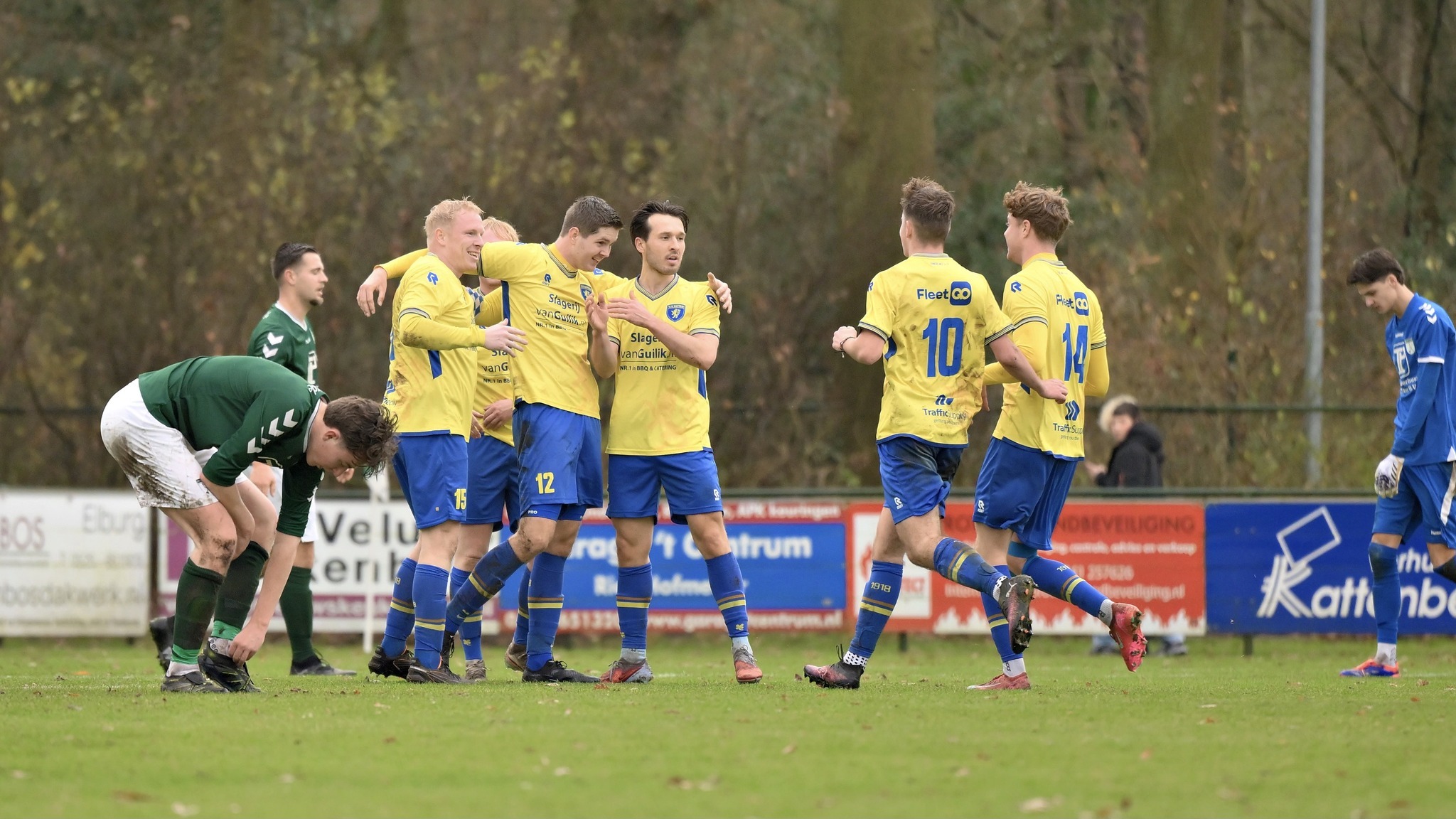 Hattem wint na sterke wedstrijd maar maakt het zichzelf onnodig lastig