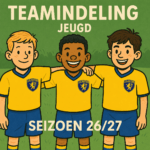 Voorlopige indeling 2026-2027