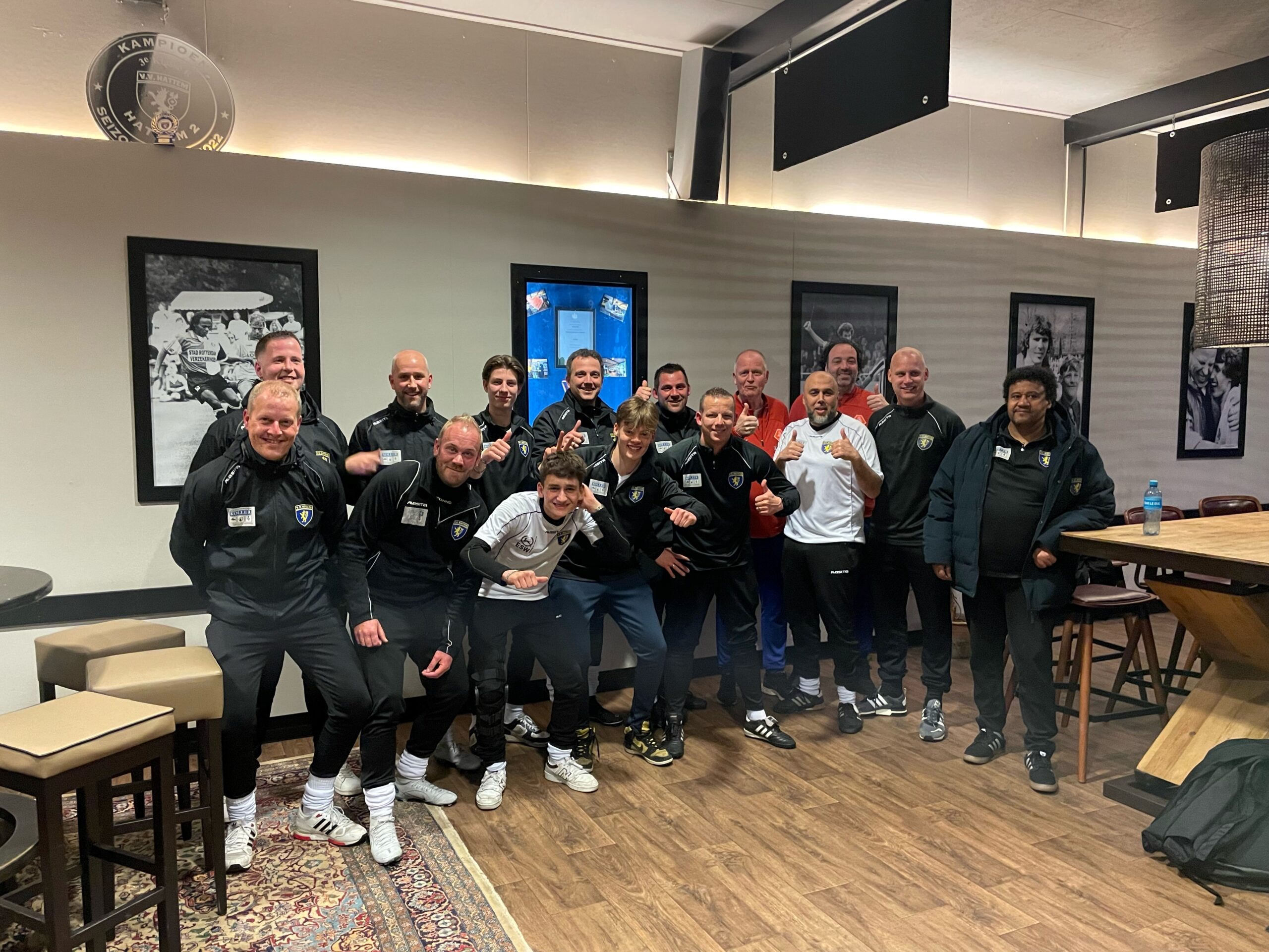 Geslaagde pupillentrainers bij v.v.Hattem